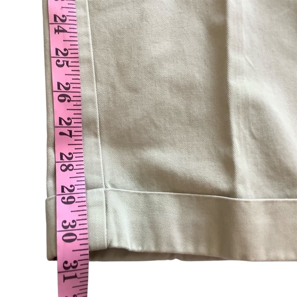Banana Republic Mens 100% Cotton Cuffed Smithfield Chinos Size 35 “x 30.5” - Picture 8 of 8